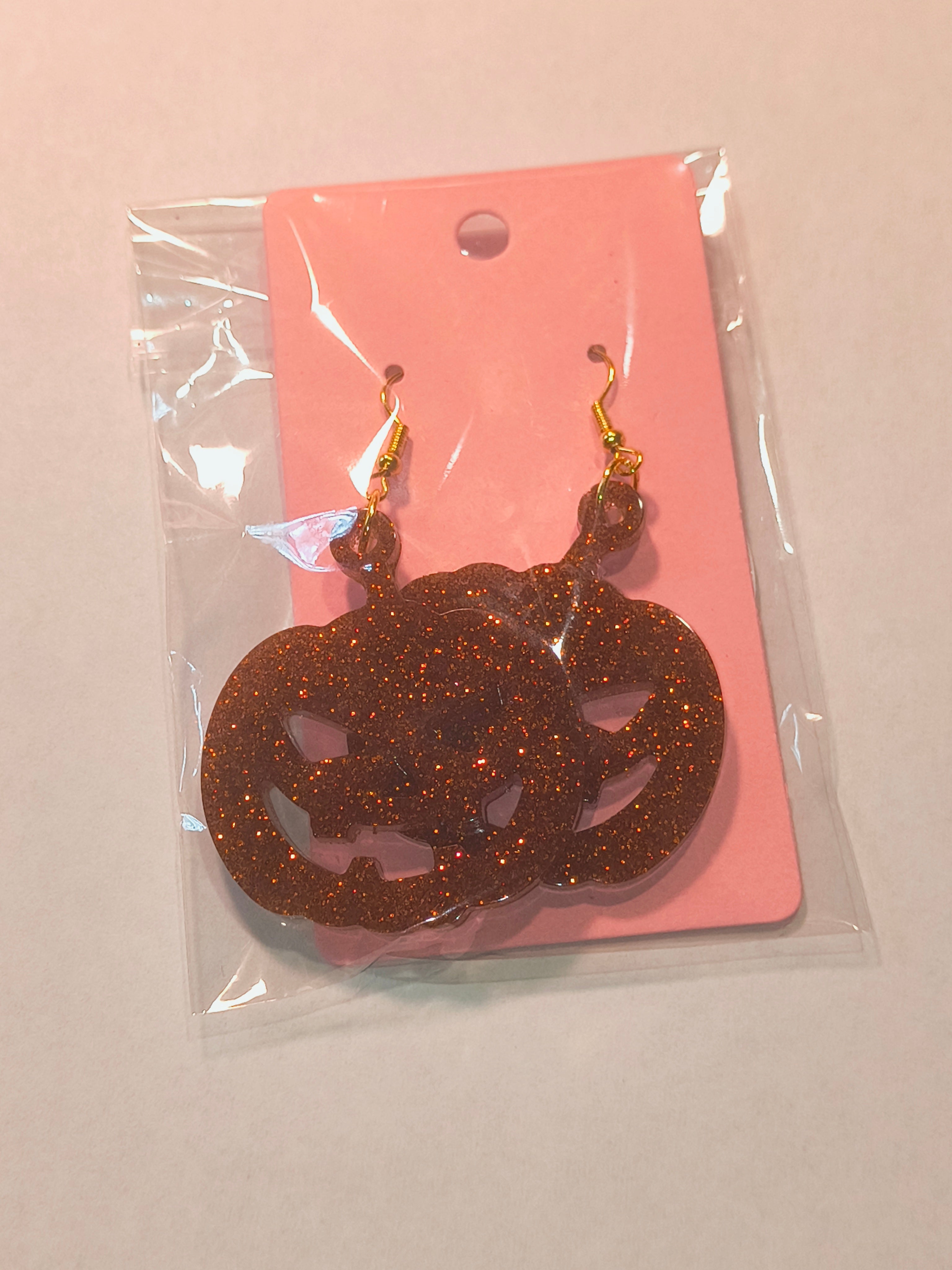 Pumpkin Earrings