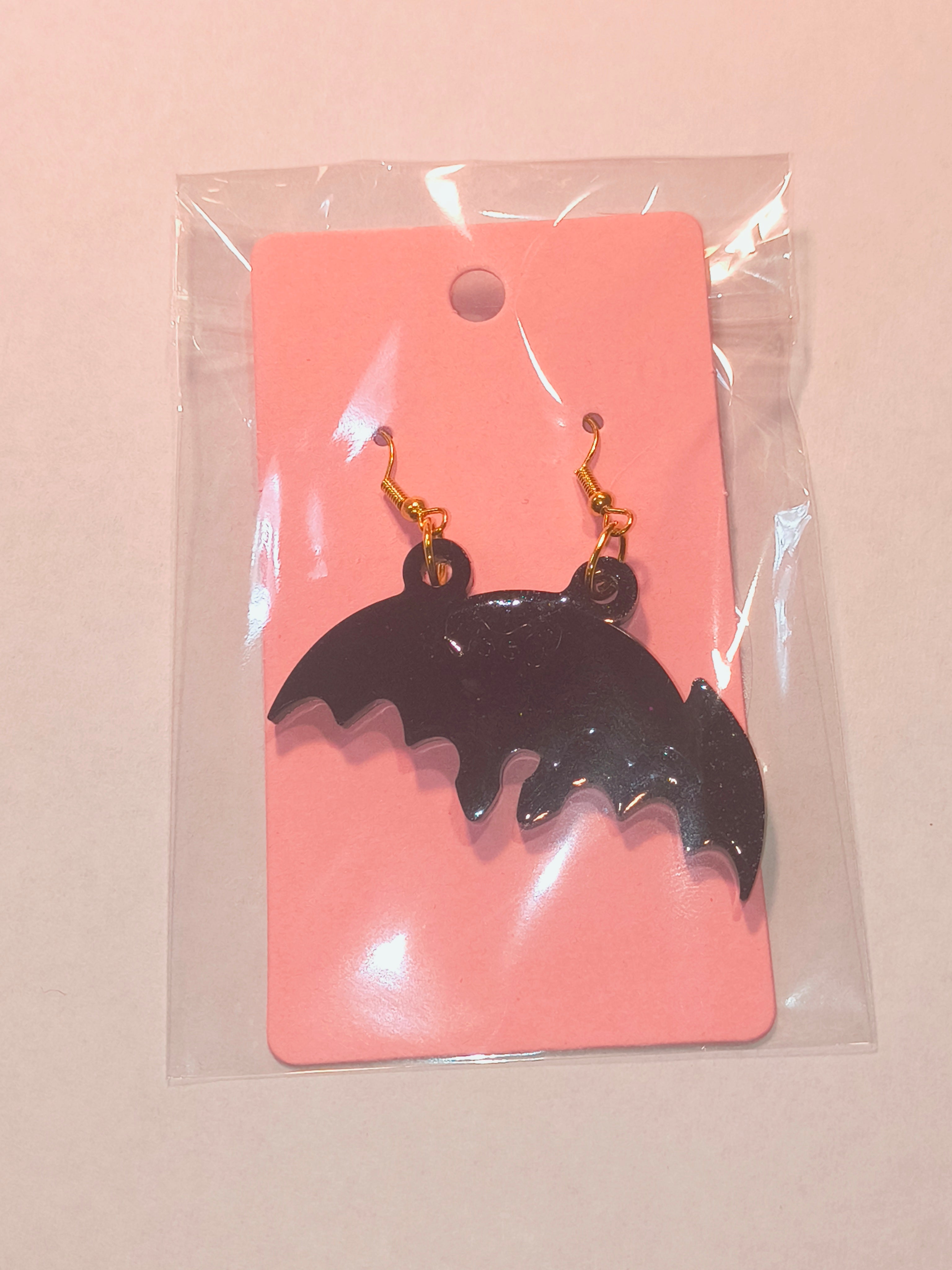 Bat earrings