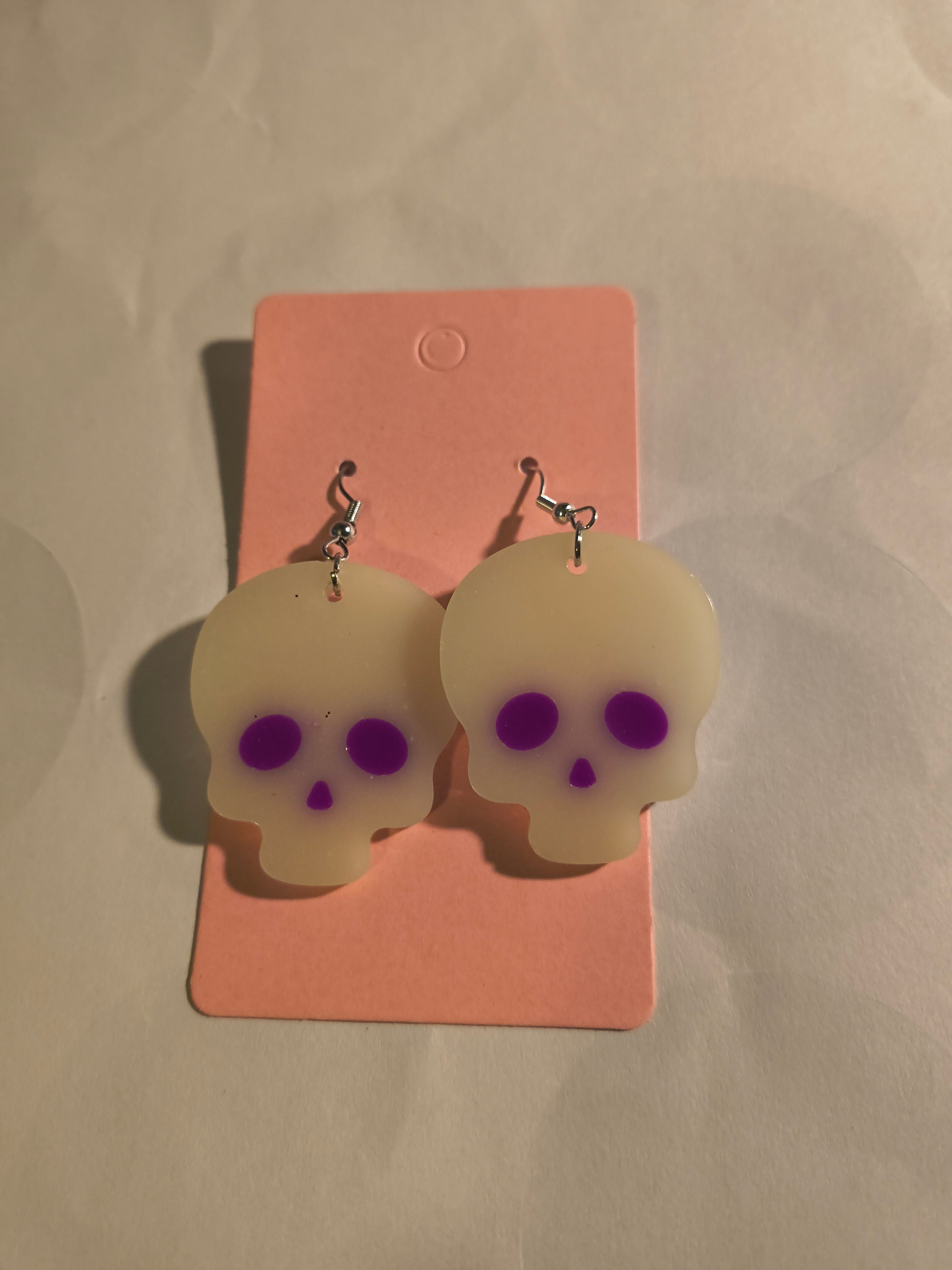 Glow in the dark skull